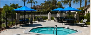 Carnelian pool and spa