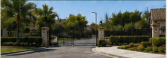 Carnelian gated community entrance
